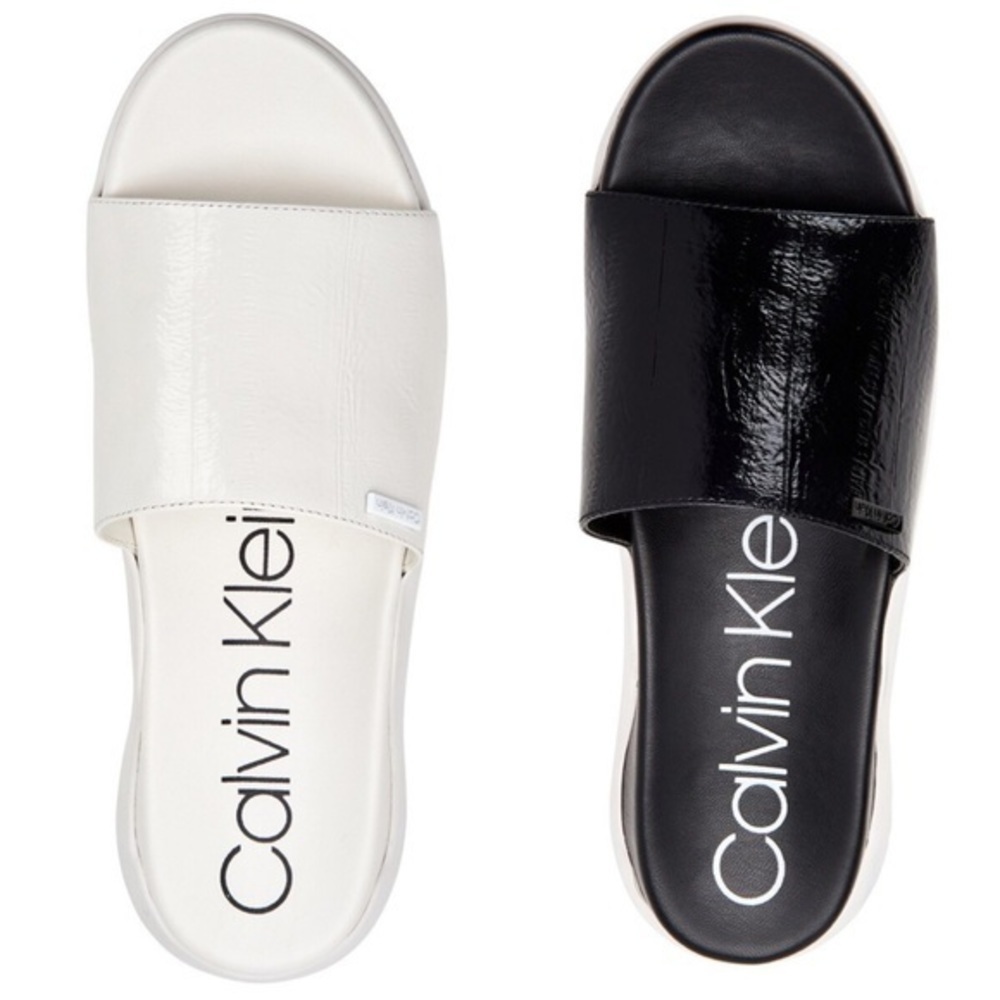 🆕Red Calvin Klein ubi slides. - Picture 3 of 3